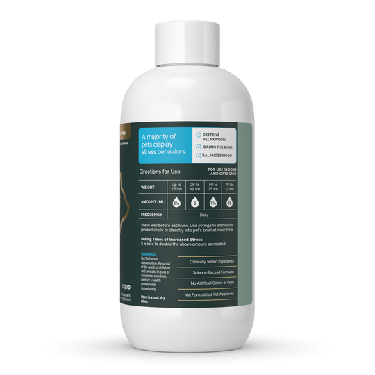 Veterinary Strength Calm & Confident Liquid for Dogs & Cats