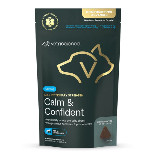 Max Veterinary Strength Calm & Confident for Dogs & Cats