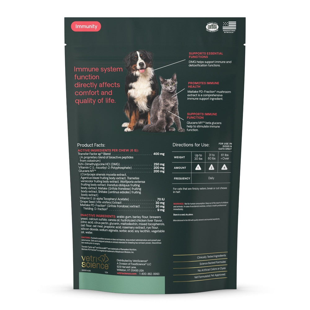 Veterinary Strength DMG Immunity Health for Dogs & Cats