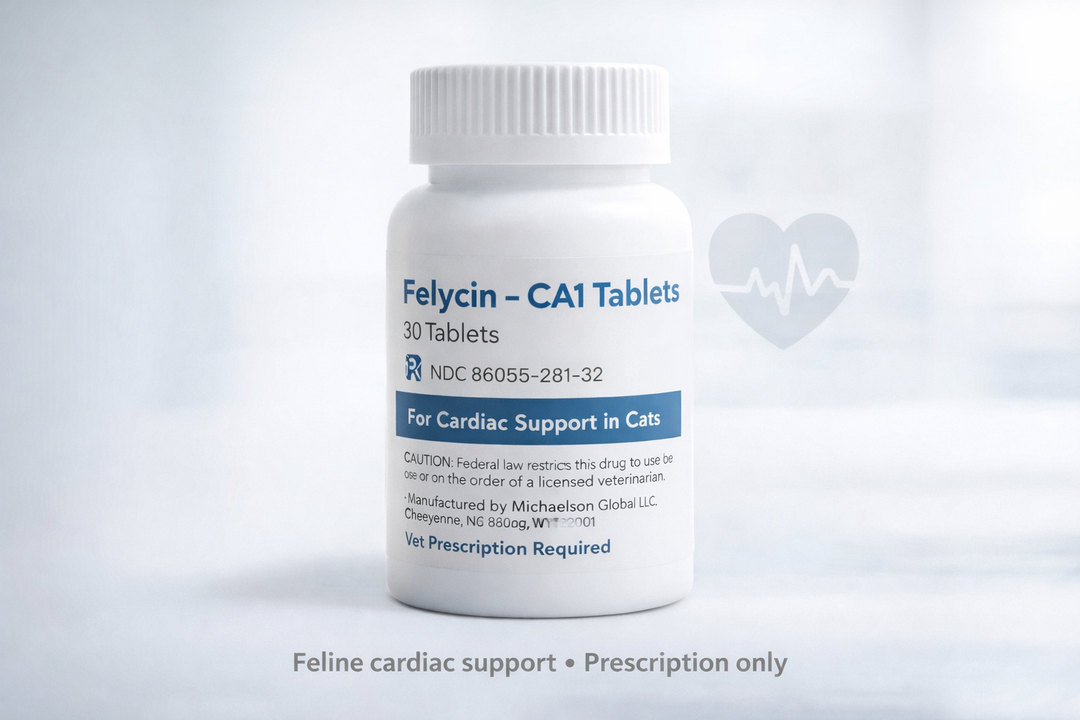 FELYCIN - CA1 TABLETS -- Feline Cardiac Longevity Therapy