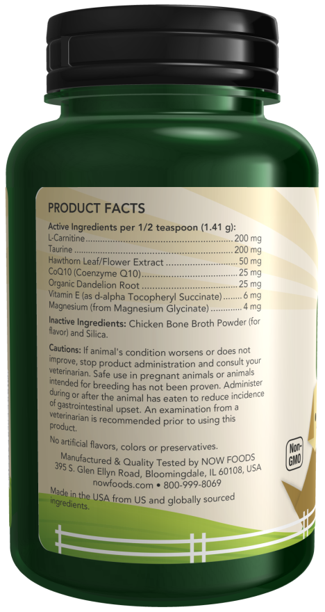 Now Pets Cardiovascular Support Powder